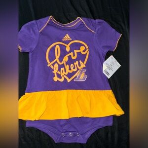 Lakers infant body suit